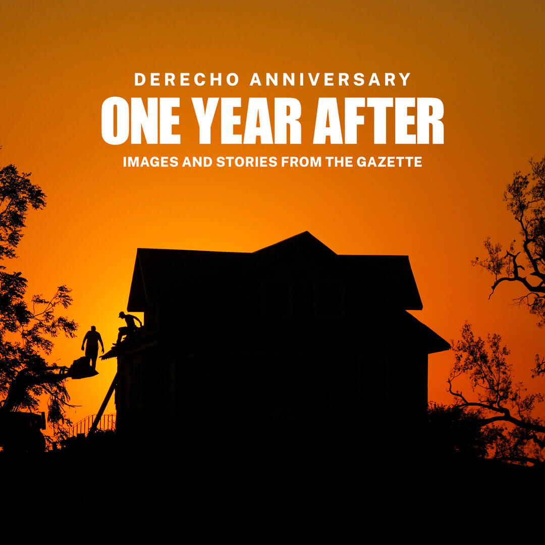 Derecho Photos & Videos One Year Later The Gazette