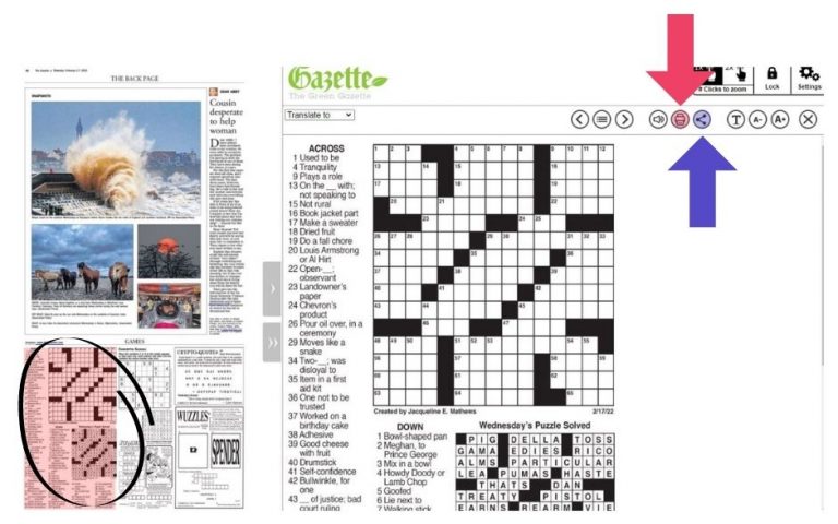 How to use The Green Gazette, our Digital Edition | The Gazette