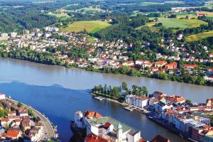Thumbnail of Blue Danube city along the river