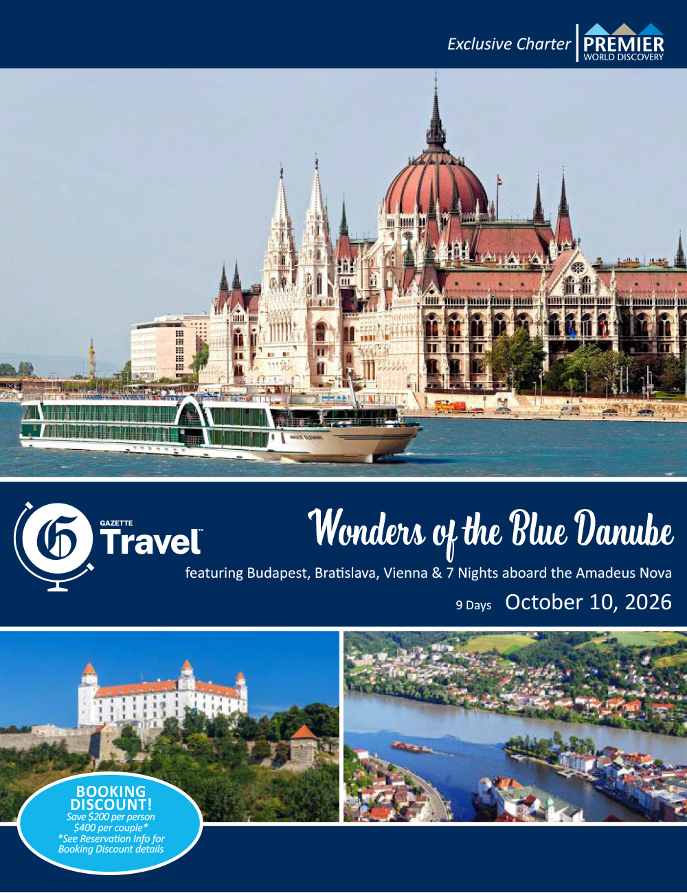 Wonders of the Blue Danube River Cruise