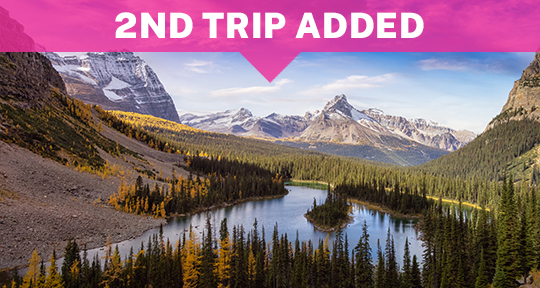 Candian Rockies - second trip added